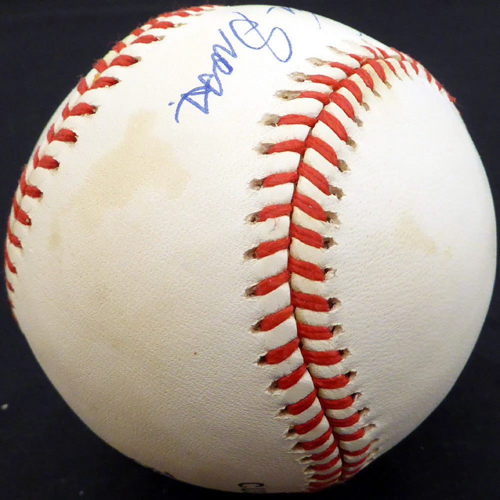 Don Gross Autographed Official NL Baseball Cincinnati Reds, Pittsburgh Pirates Beckett BAS #F26817