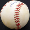 Larry Jansen Autographed Official NL Baseball New York Giants Beckett BAS #F29224