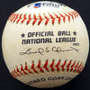 Billy Loes Autographed Official NL Baseball Brooklyn Dodgers Beckett BAS #F29441