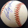 Billy Loes Autographed Official NL Baseball Brooklyn Dodgers Beckett BAS #F29441