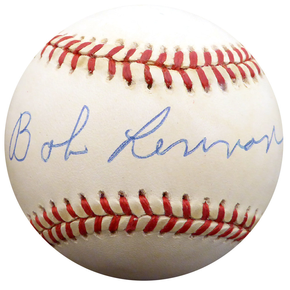 Bob Lennon Autographed Official NL Baseball New York Giants Beckett BAS #F29951
