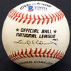 Bob Lennon Autographed Official NL Baseball New York Giants Beckett BAS #F29951