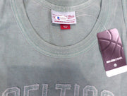 Boston Celtics Larry Bird Autographed Green Mitchell & Ness Washed Out Swingman Jersey Size L Beckett BAS Stock #177710