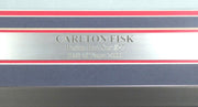 Boston Red Sox Carlton Fisk Autographed Framed Gray Jersey Beckett BAS Stock #177846