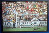 Pele & Gordon Banks Autographed Framed 20x30 Canvas Photo "The Greatest Save" 1970 World Cup Beckett BAS Stock #177858