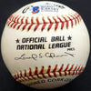 Dick Whitman Autographed Official NL Baseball Brooklyn Dodgers Beckett BAS #E48581