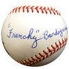 Frenchy Bordagaray Autographed Official NL Baseball Brooklyn Dodgers Beckett BAS #E48041