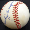 Frenchy Bordagaray Autographed Official NL Baseball Brooklyn Dodgers Beckett BAS #E48041