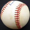 Frenchy Bordagaray Autographed Official NL Baseball Brooklyn Dodgers Beckett BAS #E48041