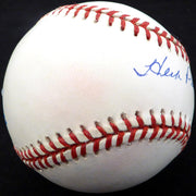 Herb Plews Autographed Official AL Baseball Boston Red Sox, Washington Senators Beckett BAS #E48412