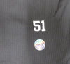 Unsigned Ichiro Suzuki Seattle Mariners Black Short Sleeve Game Used Asics Under Shirt IS Holo Stock #179834