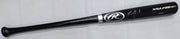 Ed Howard Autographed Rawlings Bat Chicago Cubs (Light Signature) Beckett BAS #R45862