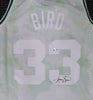 Boston Celtics Larry Bird Autographed Authentic Cloudy Skies Mitchell & Ness Jersey Beckett BAS #WA54260
