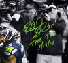 Richard Sherman & Malcolm Smith Autographed 16x20 Photo Seattle Seahawks "The Tip 1/19/14" RS Holo & MCS Holo Stock #85973