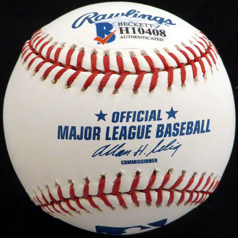 Alex Liddi Autographed Official MLB Baseball Seattle Mariners, Team Italy Beckett BAS #H10408