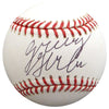 Greg Halman Autographed Official MLB Baseball Seattle Mariners Beckett BAS #H10651