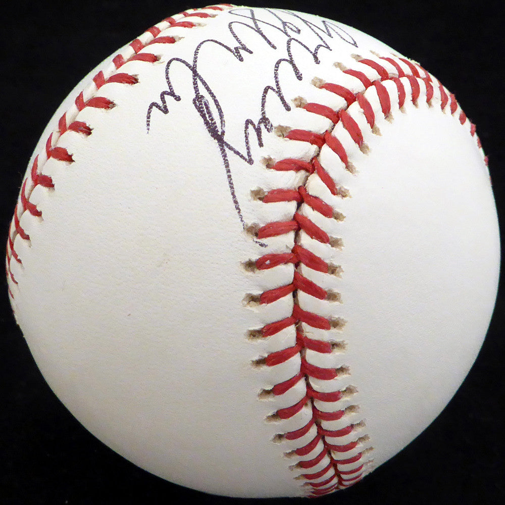 Greg Halman Autographed Official MLB Baseball Seattle Mariners Beckett BAS #H10651