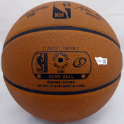 Zion Williamson Autographed Official Leather NBA Basketball New Orleans Pelicans Fanatics Holo Stock #185090