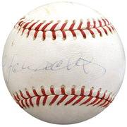 Al Schacht Autographed Official League Baseball Clown Prince Of Baseball Beckett BAS #H10687