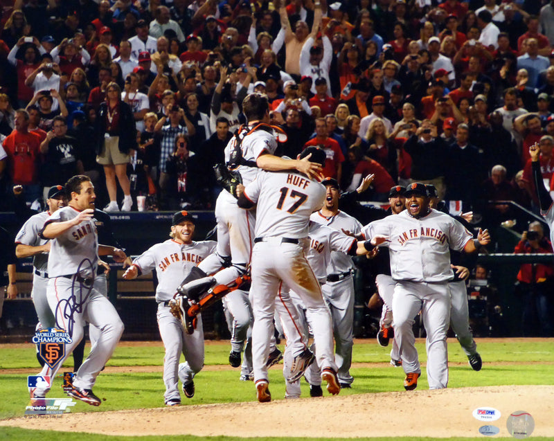 Pat Burrell Autographed 16x20 Photo San Francisco Giants PSA/DNA Stock #52586