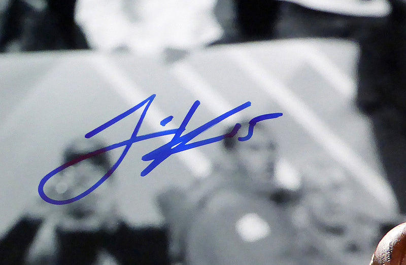 Jermaine Kearse Autographed 16x20 Photo Seattle Seahawks SB XLVIII Spotlight MCS Holo Stock #106301
