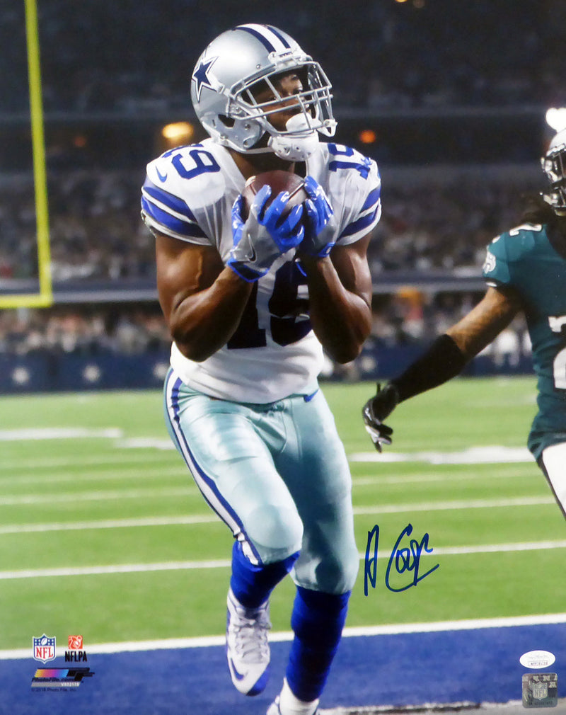 Amari Cooper Autographed 16x20 Photo Dallas Cowboys JSA Stock #144632