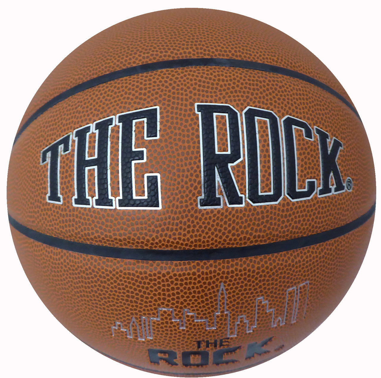 Jim Boeheim Autographed The Rock Basketball Syracuse Orange "05 Champs" Steiner Stock #185850