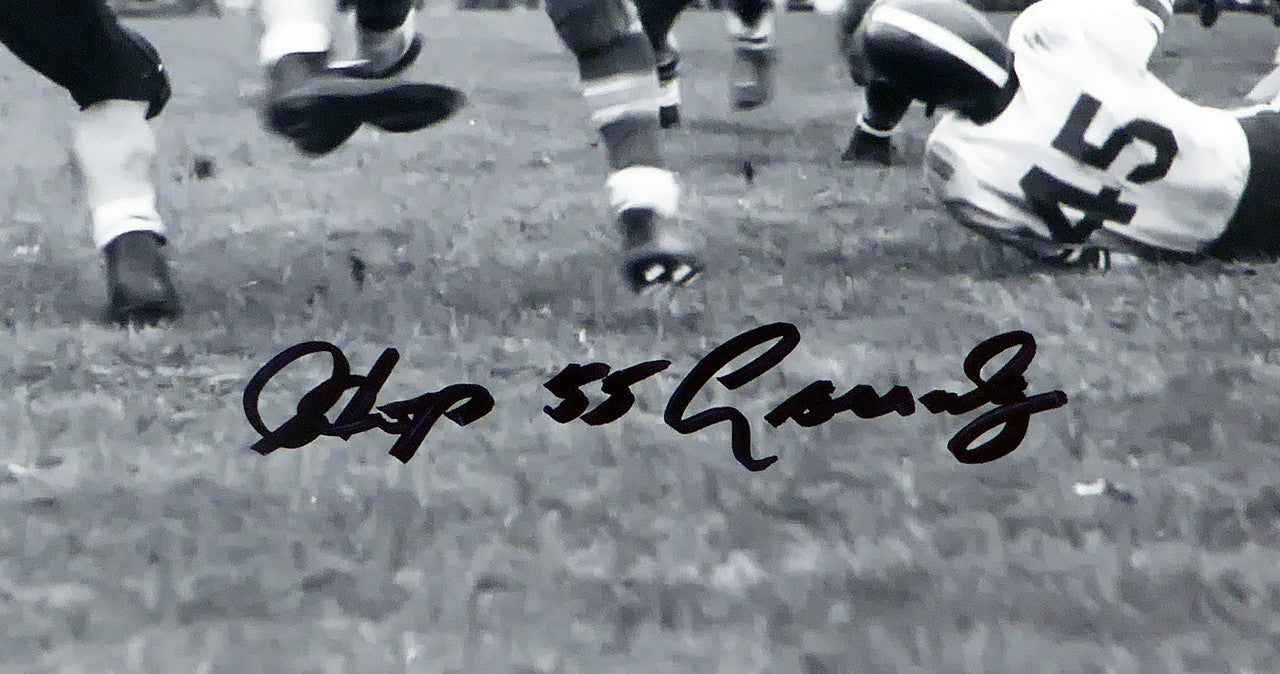 Howard "Hopalong" Cassady Autographed 16x20 Photo Ohio State Buckeyes In Black Beckett BAS Stock #179076