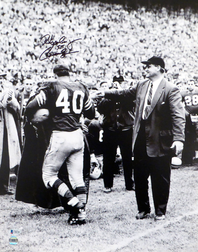 Howard "Hopalong" Cassidy Autographed 16x20 Photo Ohio State Buckeyes Beckett BAS #V06742