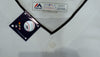 Cleveland Indians Shane Bieber Autographed White Majestic Cool Base Jersey Size XL "Go Tribe" Beckett BAS Stock #187724