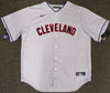 Cleveland Indians Shane Bieber Autographed Gray Nike Jersey Size XL "Go Tribe" Beckett BAS Stock #187725