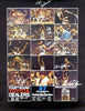 1978-79 NBA Champions Seattle Supersonics Autographed 17x22 Poster Photo With 9 Total Signatures Including Fred Brown & Lenny Wilkens MCS Holo #51045