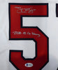 Cleveland Indians Shane Bieber Autographed White Majestic Jersey Size XL "2020 AL Cy Young" Beckett BAS Stock #190032