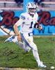 Zac Wilson Autographed 16x20 Photo BYU Cougars Beckett BAS Stock #191141