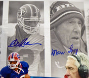 Buffalo Bills Team Greats Autographed 16x20 Photo With 4 Signatures Including Jim Kelly, Thurman Thomas, Andre Reed & Marv Levy Beckett BAS Stock #191970