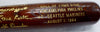 Unsigned 1994 Baseball Hall of Fame Induction Bat Phil Rizzuto, Steve Carlton & Leo Durocher SKU #207940