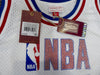 Boston Celtics Larry Bird Autographed White Mitchell & Ness 1988 All Star Game Rhinestone Swingman Jersey Size XL (Smudged) Beckett BAS #WA54224