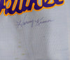 Milwaukee Brewers Harvey Kuenn Autographed Blue Jersey (Stain) PSA/DNA #V11068