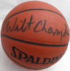 Wilt Chamberlain Autographed Official Spalding Basketball Los Angeles Lakers Beckett BAS QR #AC74587