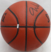 Wilt Chamberlain Autographed Official Spalding Basketball Los Angeles Lakers Beckett BAS QR #AC74587