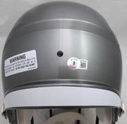 Joe Namath Autographed New York Jets Full Size Flash Speed Replica Helmet Beckett BAS QR #WI75062