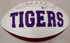 Travis Etienne Autographed Clemson Tigers White Logo Football Beckett BAS Stock #193985