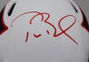Tom Brady Autographed New England Patriots Lunar Eclipse Full Size Authentic Speed Helmet Fanatics Holo #AA0078100
