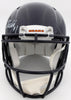 Justin Fields Autographed Chicago Bears Blue Full Size Authentic Speed Helmet Beckett BAS QR Stock #194774