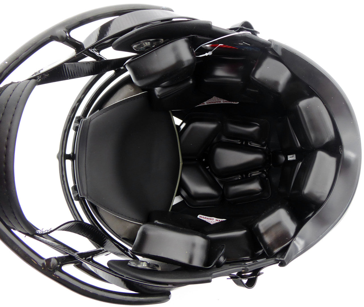Justin Fields Autographed Chicago Bears Eclipse Black Full Size Authentic Speed Helmet Beckett BAS QR Stock #194775