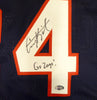 Gonzaga Bulldogs Corey Kispert Autographed Blue Jersey "Go Zags!" MCS Holo Stock #194891