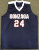 Gonzaga Bulldogs Corey Kispert Autographed Blue Jersey "Go Zags!" MCS Holo Stock #194891