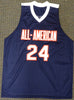 Gonzaga Bulldogs Corey Kispert Autographed Blue Jersey All American MCS Holo Stock #194890