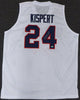 Gonzaga Bulldogs Corey Kispert Autographed White Jersey MCS Holo Stock #194894