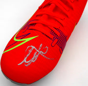 Mason Mount Autographed Orange Nike Mercurial Cleat Shoe Chelsea F.C. Size 11 Beckett BAS #K06447
